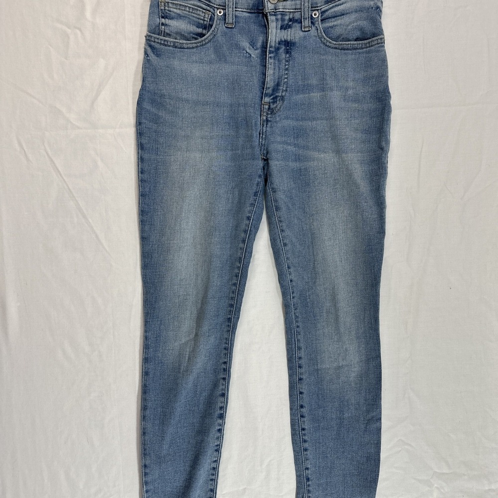 Lucky Brand Jeans‎ Womens 2/26 Blue Bridgette High Rise Skinny Denim Light Wash